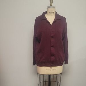 St. Croix Men's Vintage Cardigan Sweater.